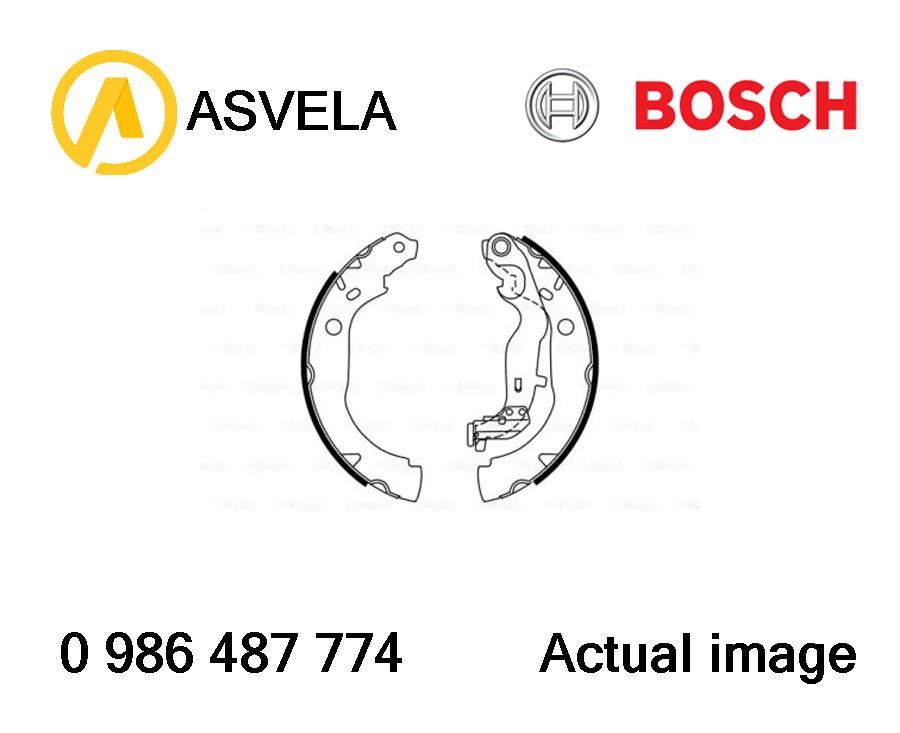GENUINE 5 YEAR WARRANTY Bosch Rear Brake Shoe Set 0986487721 BS941