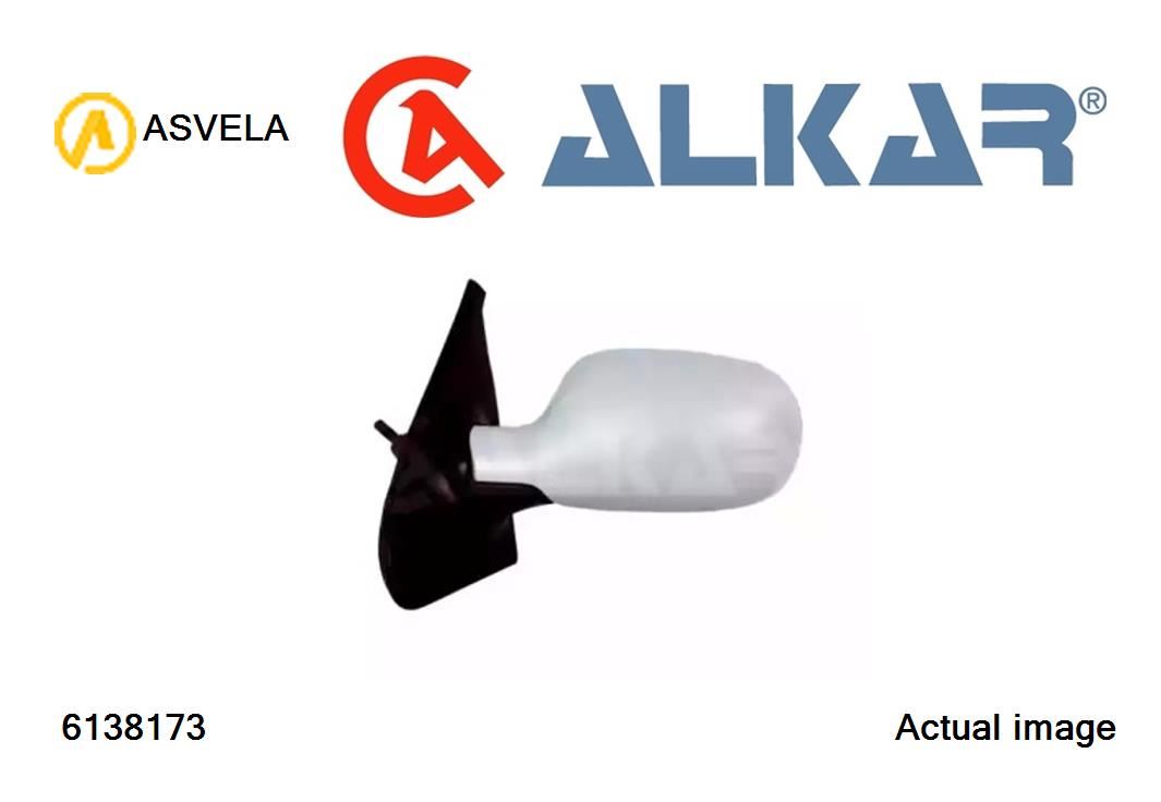 Alkar 6342164 Primed Mirror Housing