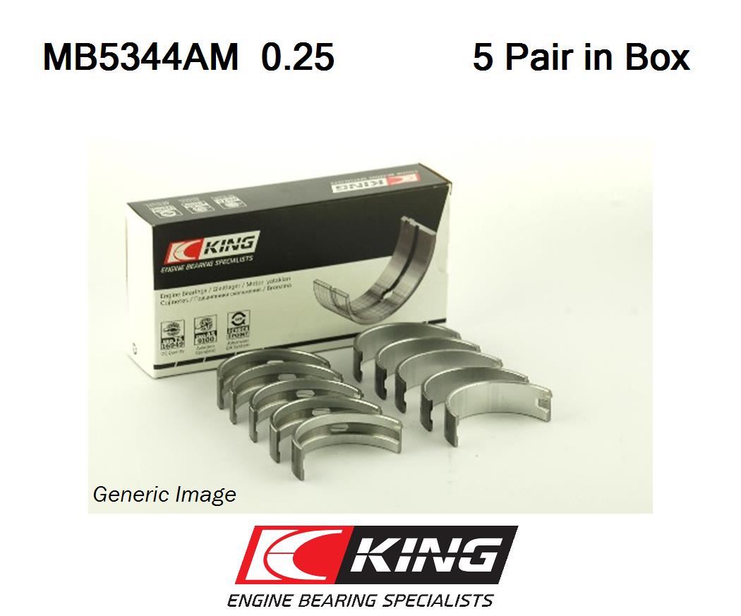 MAIN SHELL BEARINGS +0.25MM FOR KIA K2700 SD K62W J2 0K6Z2 11 SG0 OK6Z2