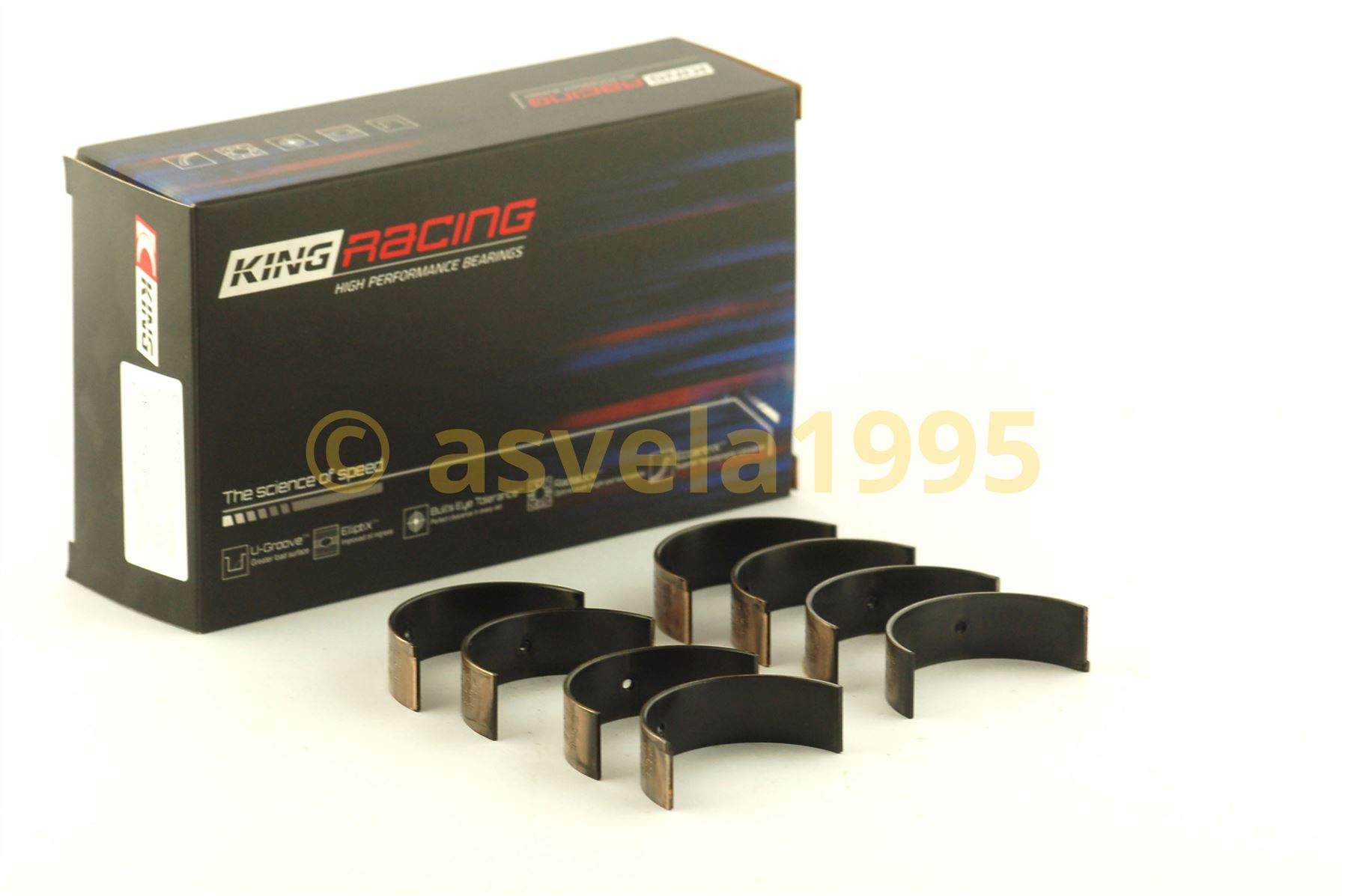 BIG END BEARINGS GLYCO 01-4142//4 0.25MM