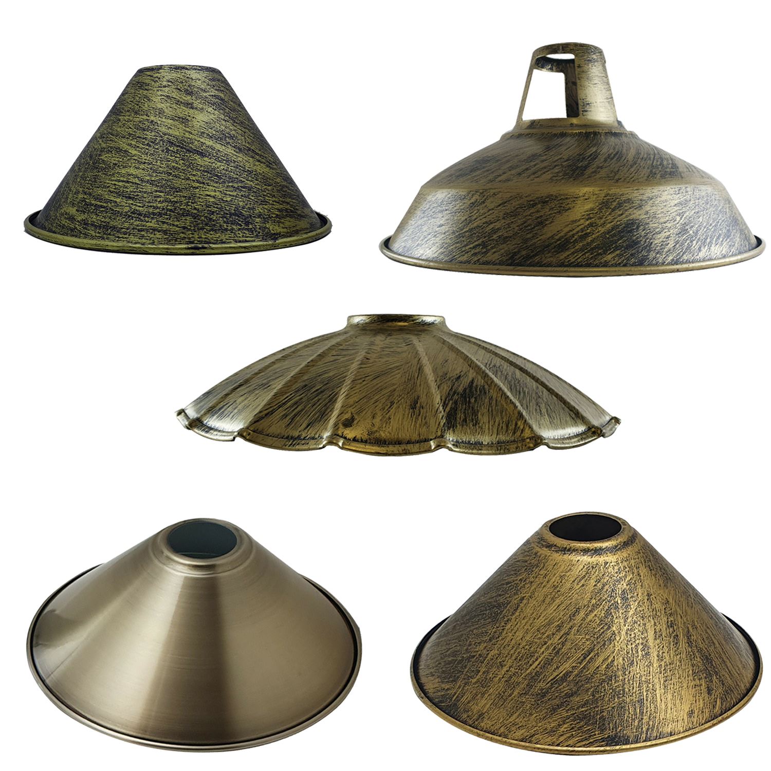 Vintage Metal Rustic Light Shades Retro Ceiling Pendant Lampshade eBay