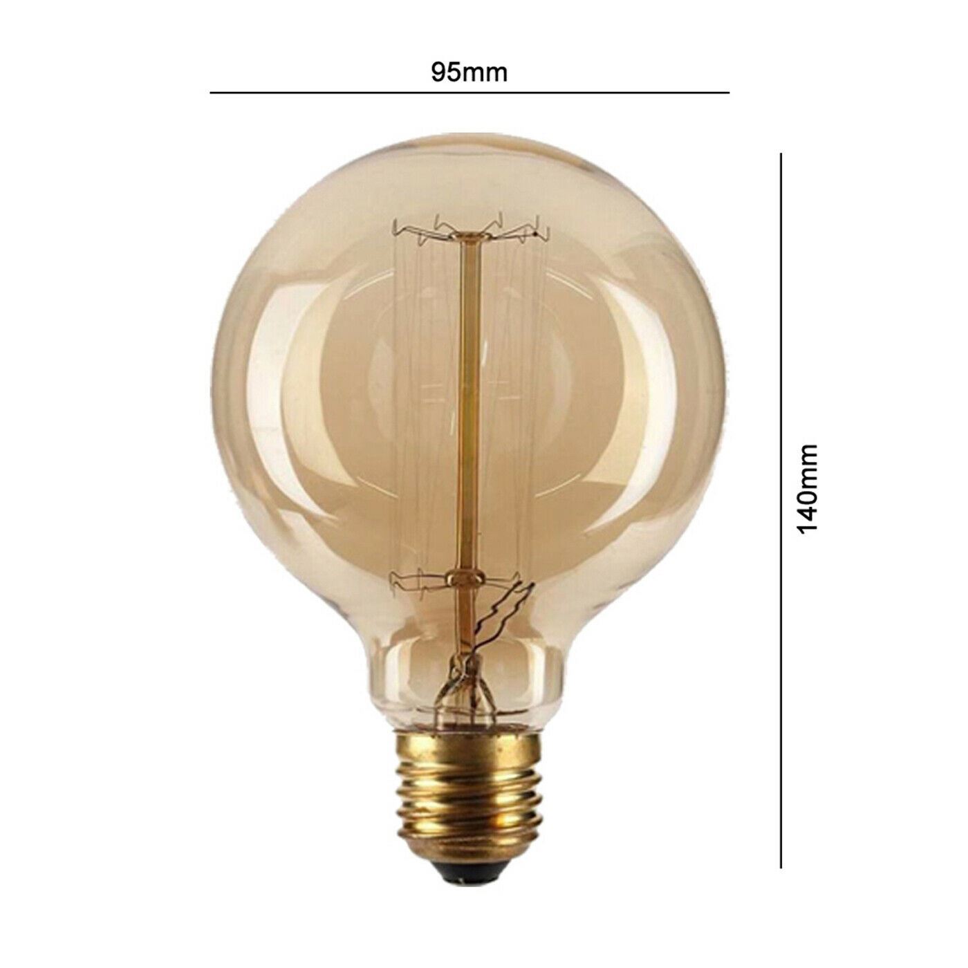 Ampoule E27 Dimmable 60W Vintage Retro Edison Antique 240V Lampe Ampoule - Imagen 15 de 48
