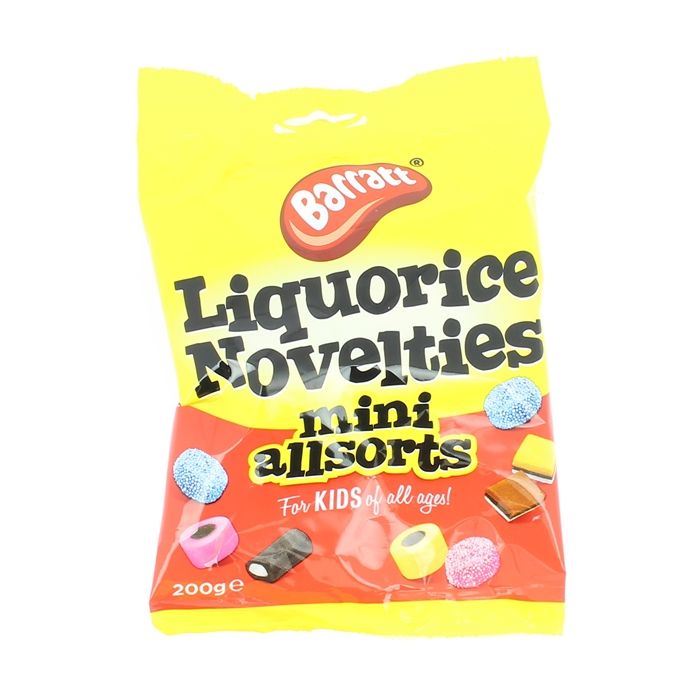 Barratt Liquorice Novelties Mini Allsorts Bag 200g Licorice eBay