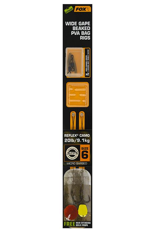 Fox Edges Wide Gape Beaked PVA Rig / Fishing Tackle - Picture 3 of 4