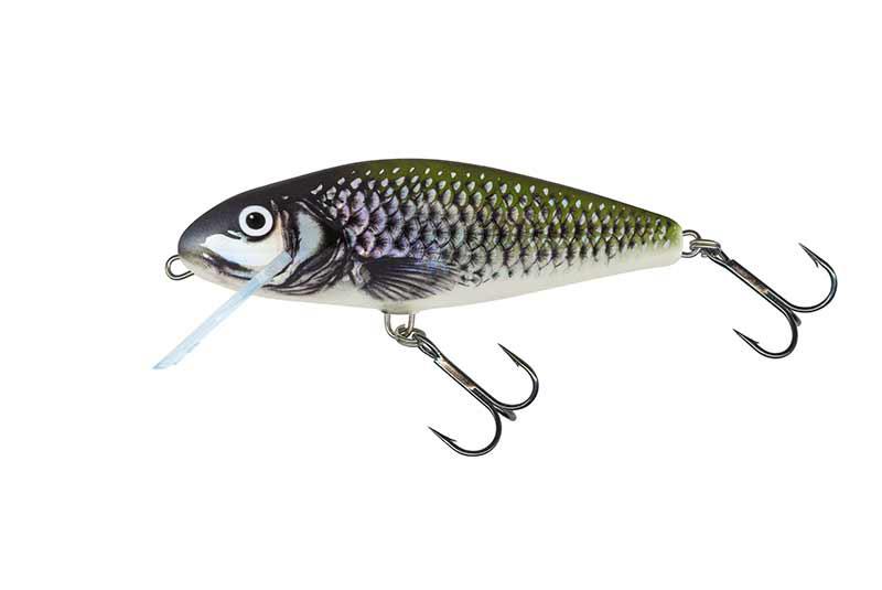 Salmo Perch Deep Runner 8cm Crankbait / Perch Pike Lure Plug - Picture 8 of 8