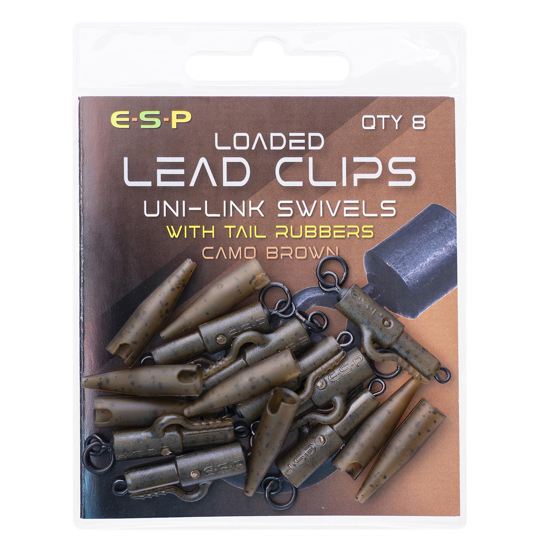 ESP Loaded Lead Clip Uni-Link Swivels