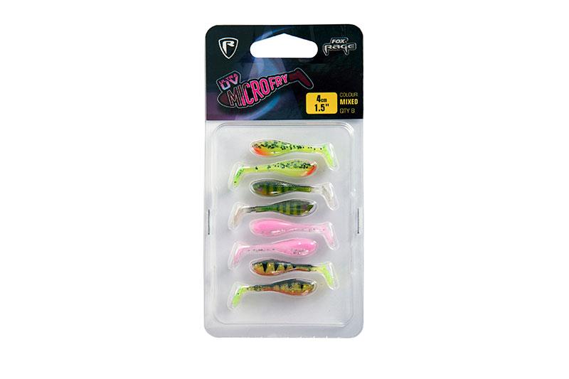 Fox Rage UV Micro Lures Mixed Colour Packs / Fishing Lure - Picture 3 of 11