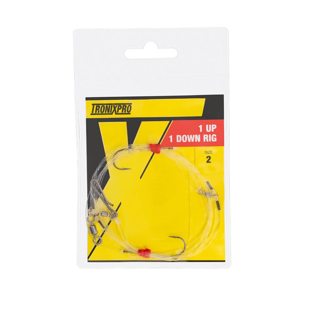 TronixPro Hand Tied Rig 1 Up 1 Down