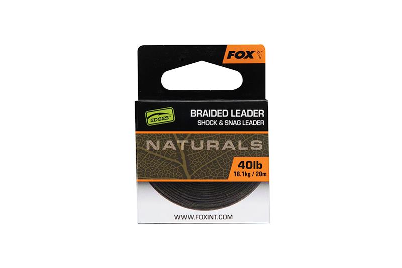 Fox Edges Naturals Braided Leader / Angeln - Bild 7 von 14