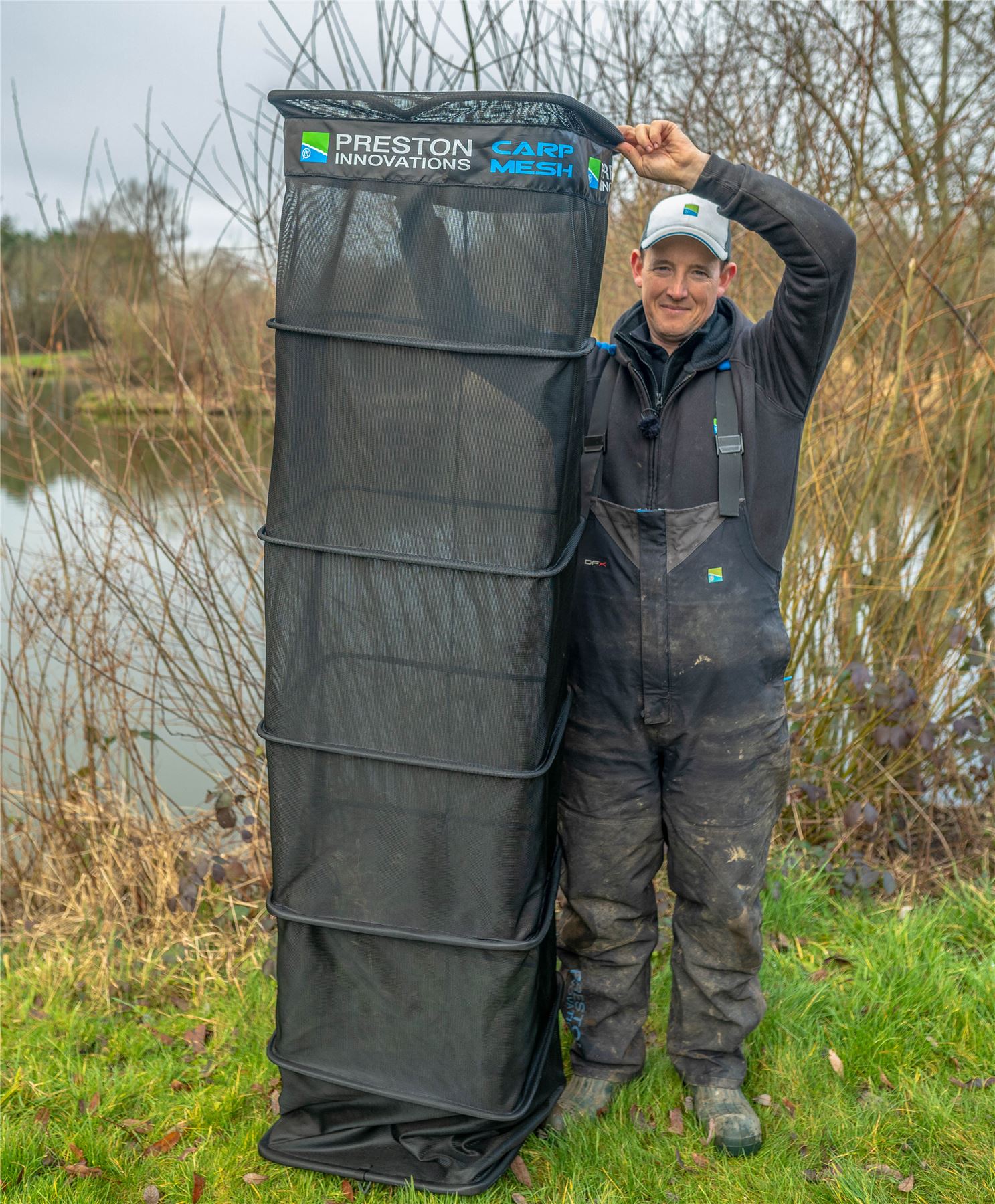 Preston Carp Mesh Keepnet / Coarse Fishing Tackle - Picture 4 of 13