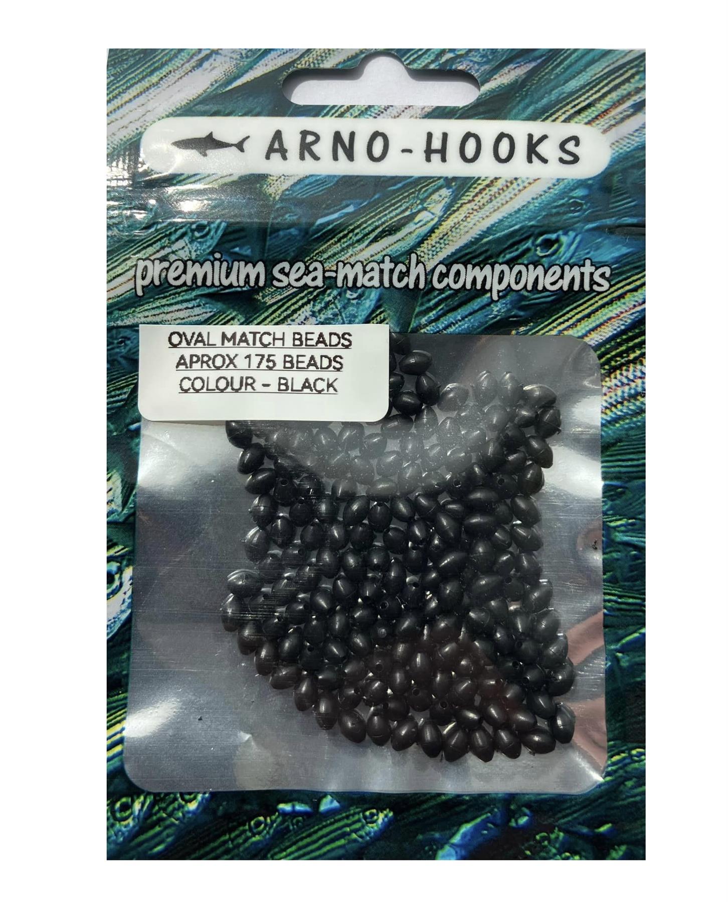 Arno-Hooks Oval Streichholz Perlen / See Angeln Terminal Tackle - Bild 2 von 5