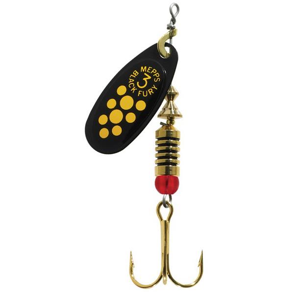 Mepps Comet Black Fury / Fishing Lure Spinner - Picture 14 of 14