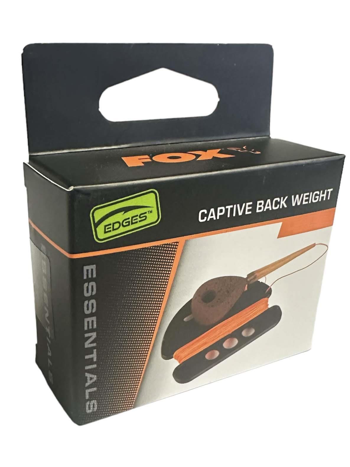 Fox Edges Essentials Captive Back Weight / Carp Fishing Backlead - Picture 3 of 6