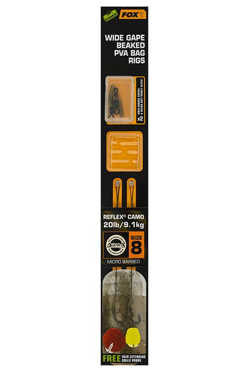 Fox Edges Wide Gape Beaked PVA Rig / Fishing Tackle - Picture 2 of 4