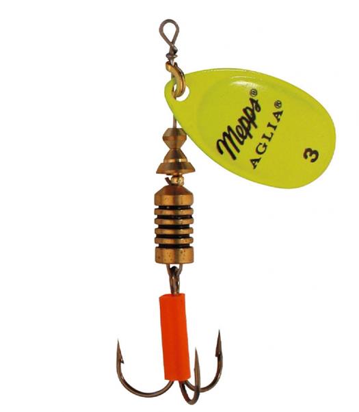 Mepps Aglia Fluo Anzuelo Triple / Cebo Spinner - Imagen 5 de 8