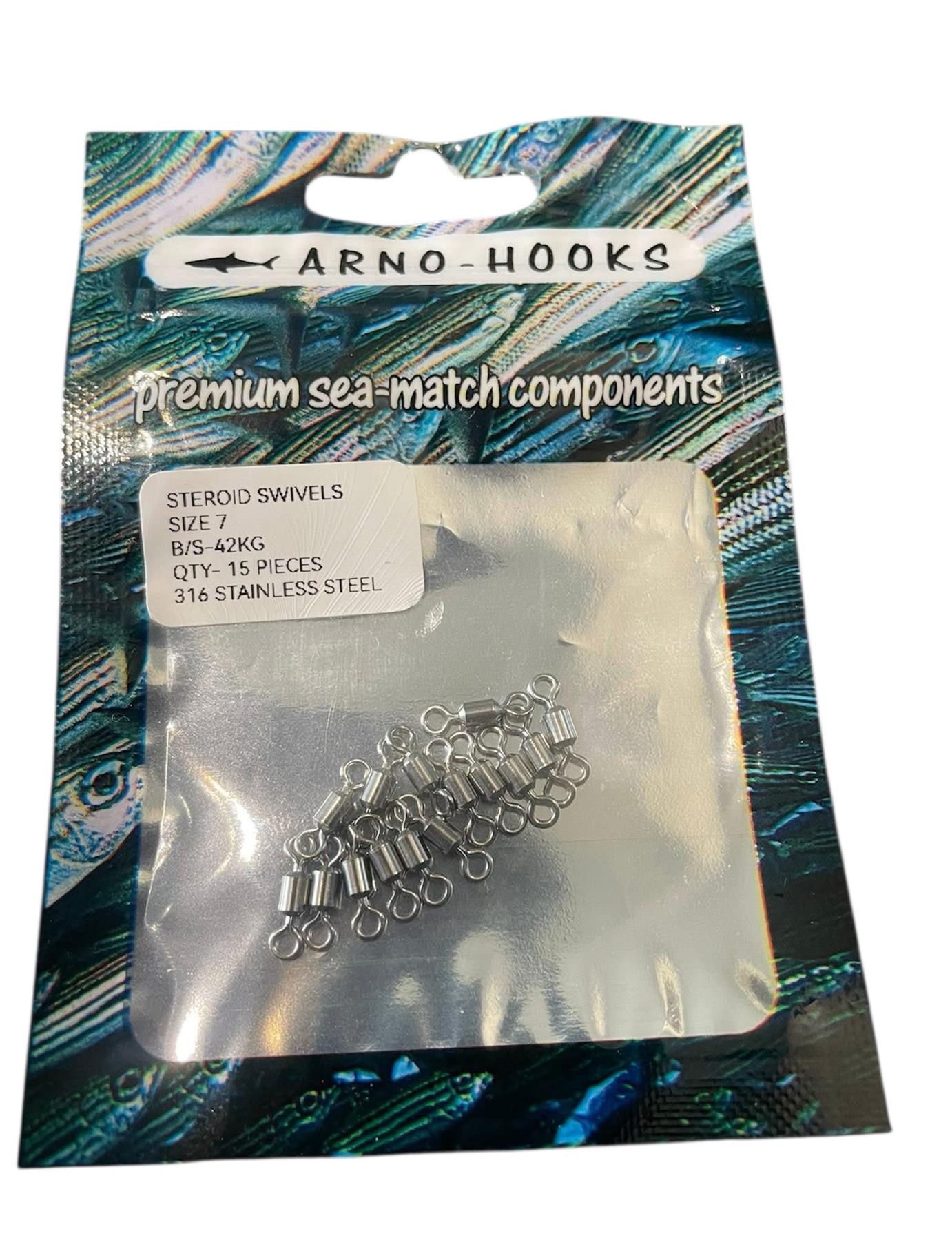 Arno-Hooks Steroid Swivels / Sea Fishing Terminal Tackle - Picture 5 of 5