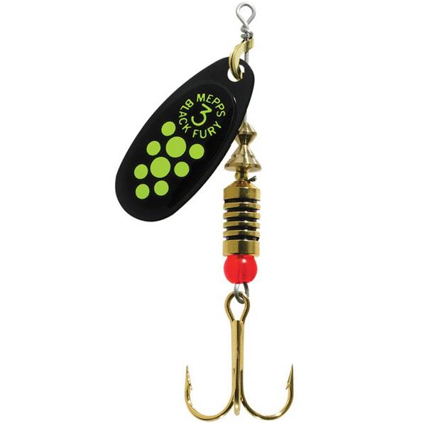 Mepps Comet Black Fury / Fishing Lure Spinner - Picture 2 of 14