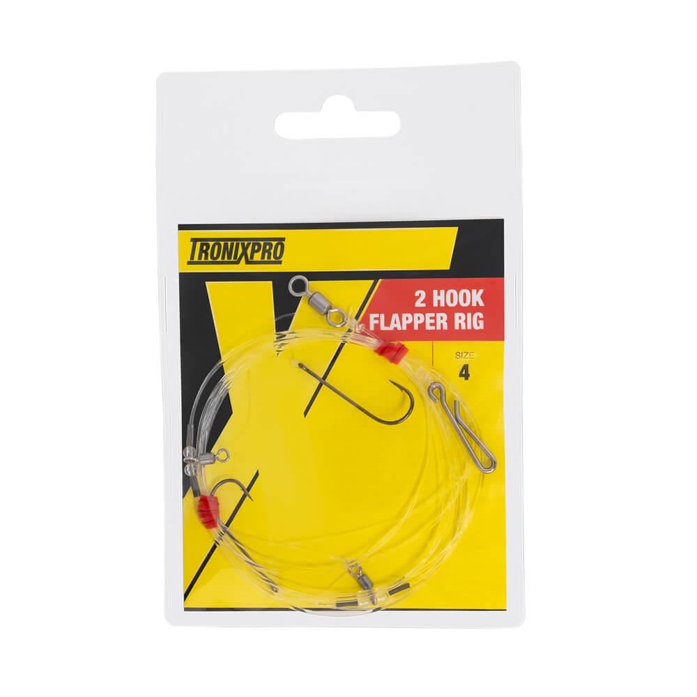 Plataforma atada a mano TronixPro 2 ganchos aleta/rastro de pesca en el mar - Imagen 5 de 5