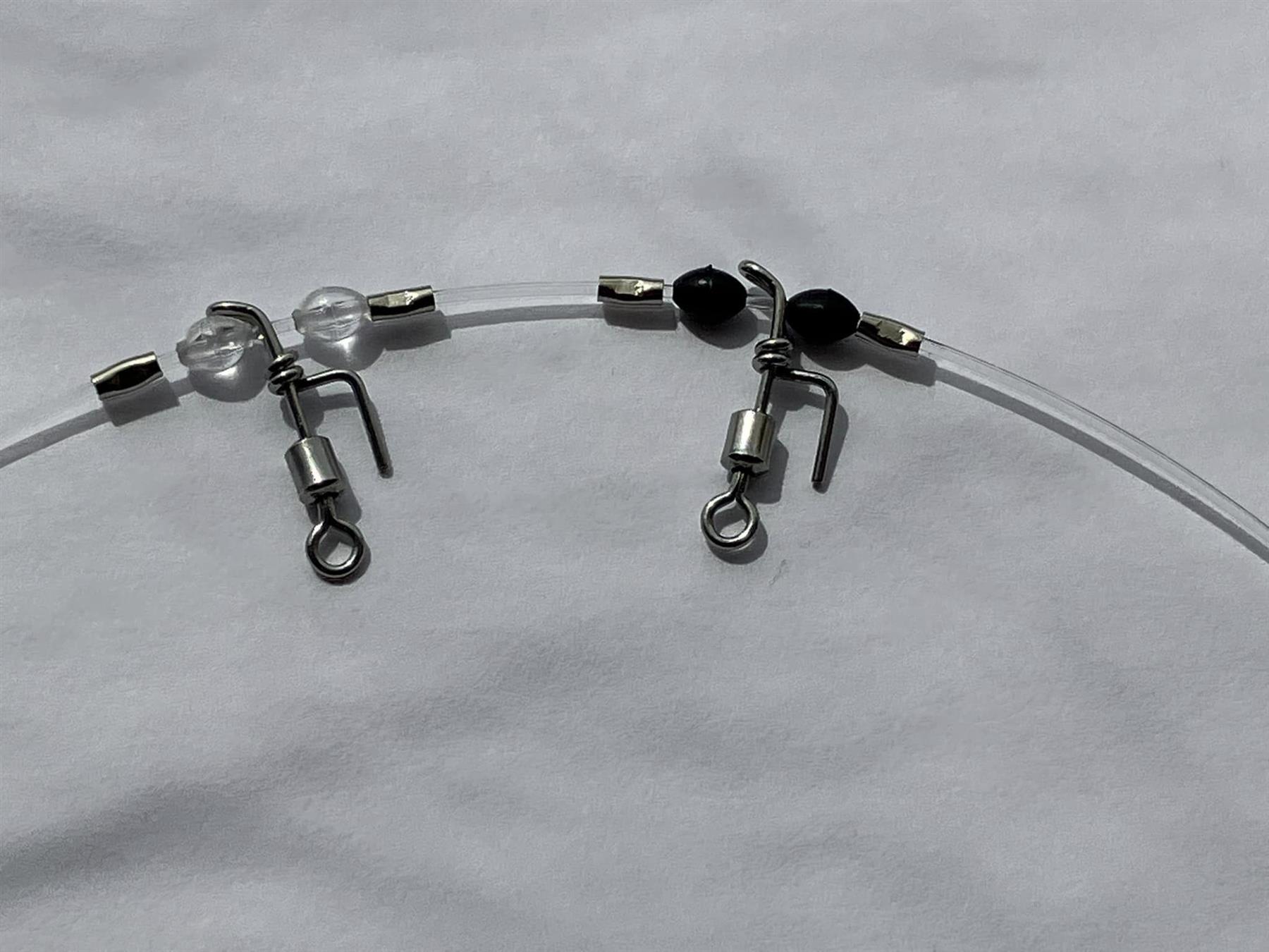 Arno-Hooks Oval Streichholz Perlen / See Angeln Terminal Tackle - Bild 3 von 5