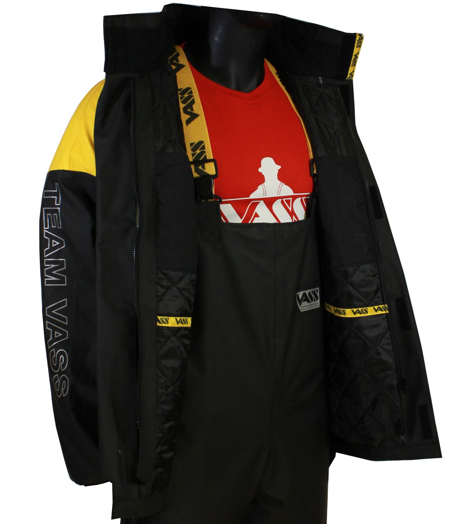 Vass 350W20T Winter Jacket Yellow Black / Sea Fishing Clothing eBay