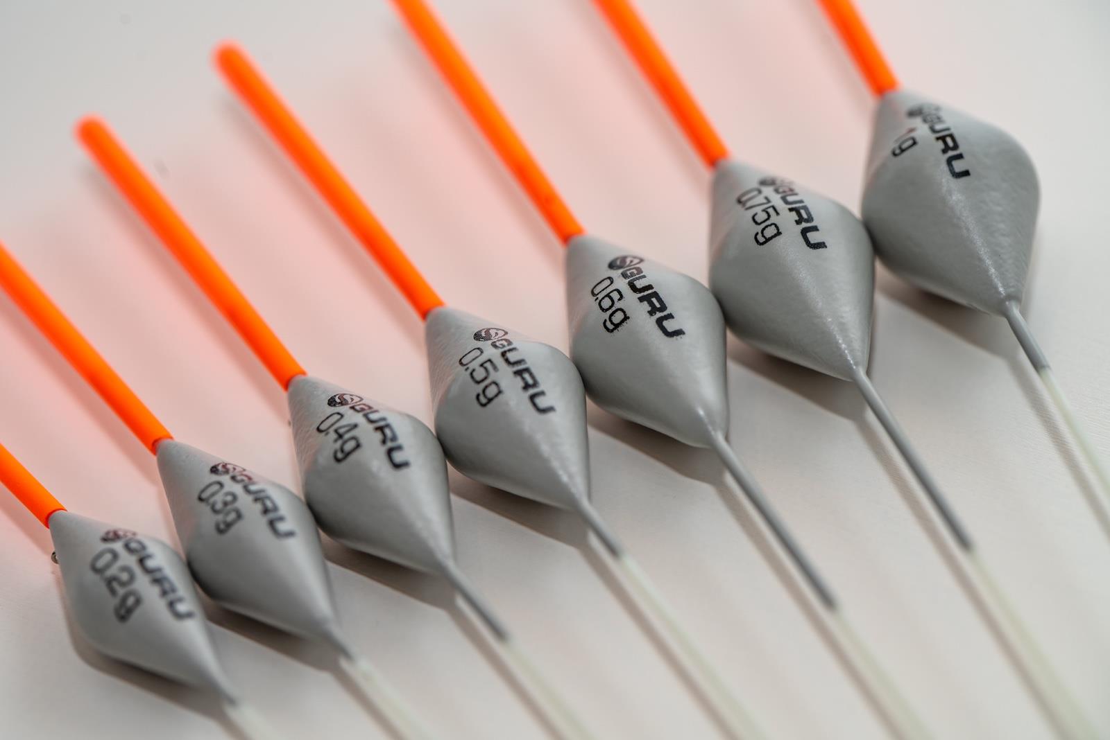 Pinger Wire or Carbon Stem Guru Pole Fishing Floats by Mick Wilkinson Diamond