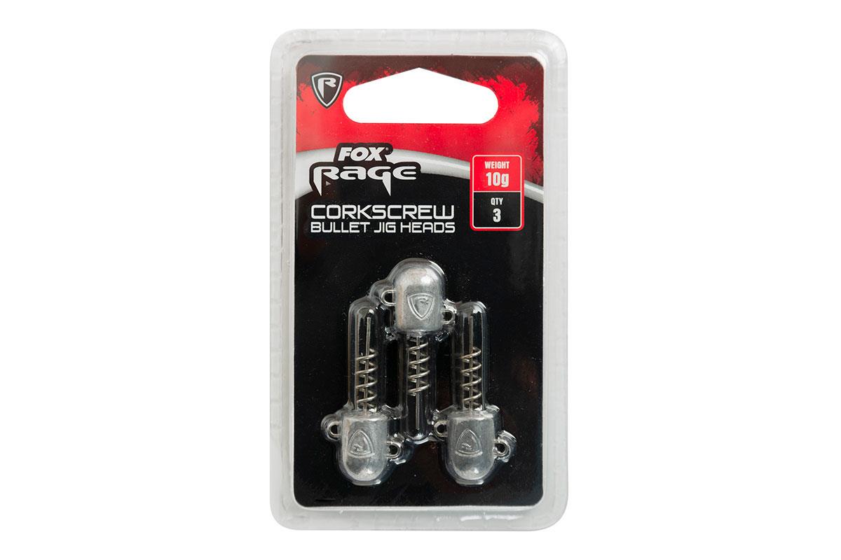 Fox Rage Corkscrew Jig Heads