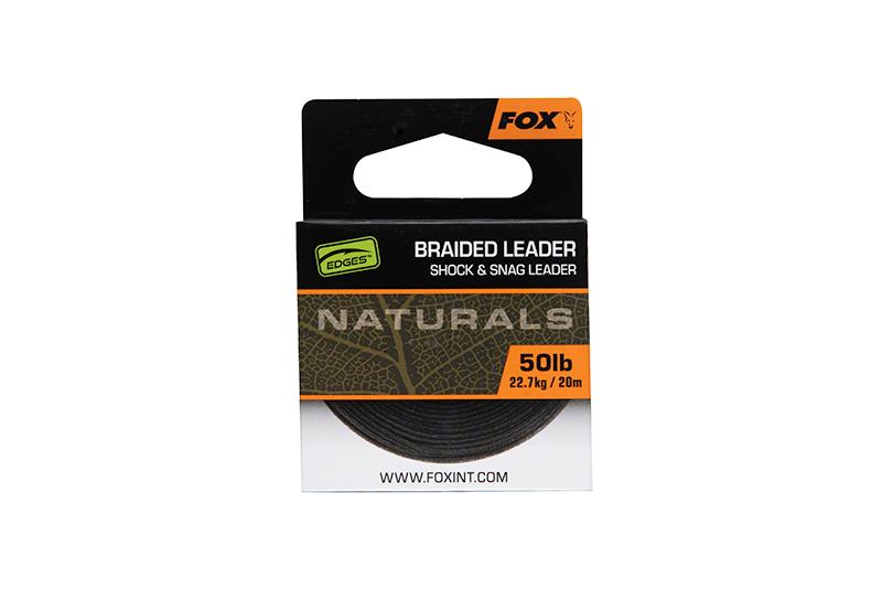 Fox Edges Naturals Braided Leader / Angeln - Bild 11 von 14