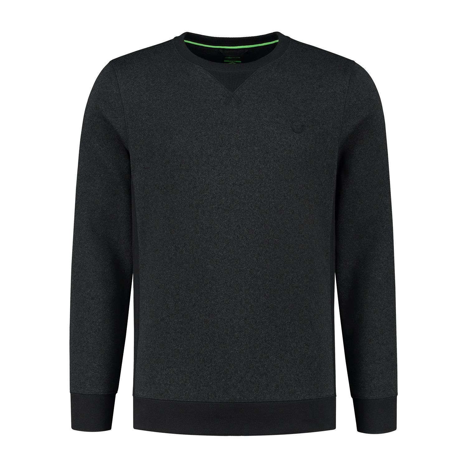 Korda Crew Neck Jumper Charcoal or 