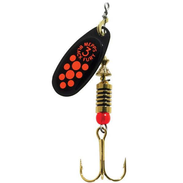 Mepps Comet Black Fury / Fishing Lure Spinner - Picture 9 of 14