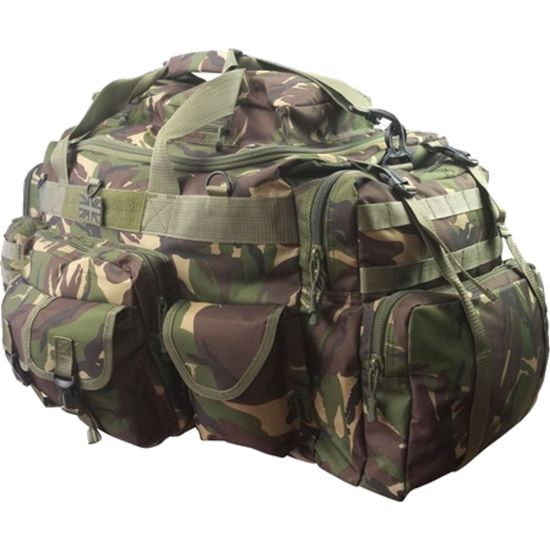 Saxon Holdall - Militare Molle Tattico Da Viaggio Borsa Da Trasporto - Foto 8