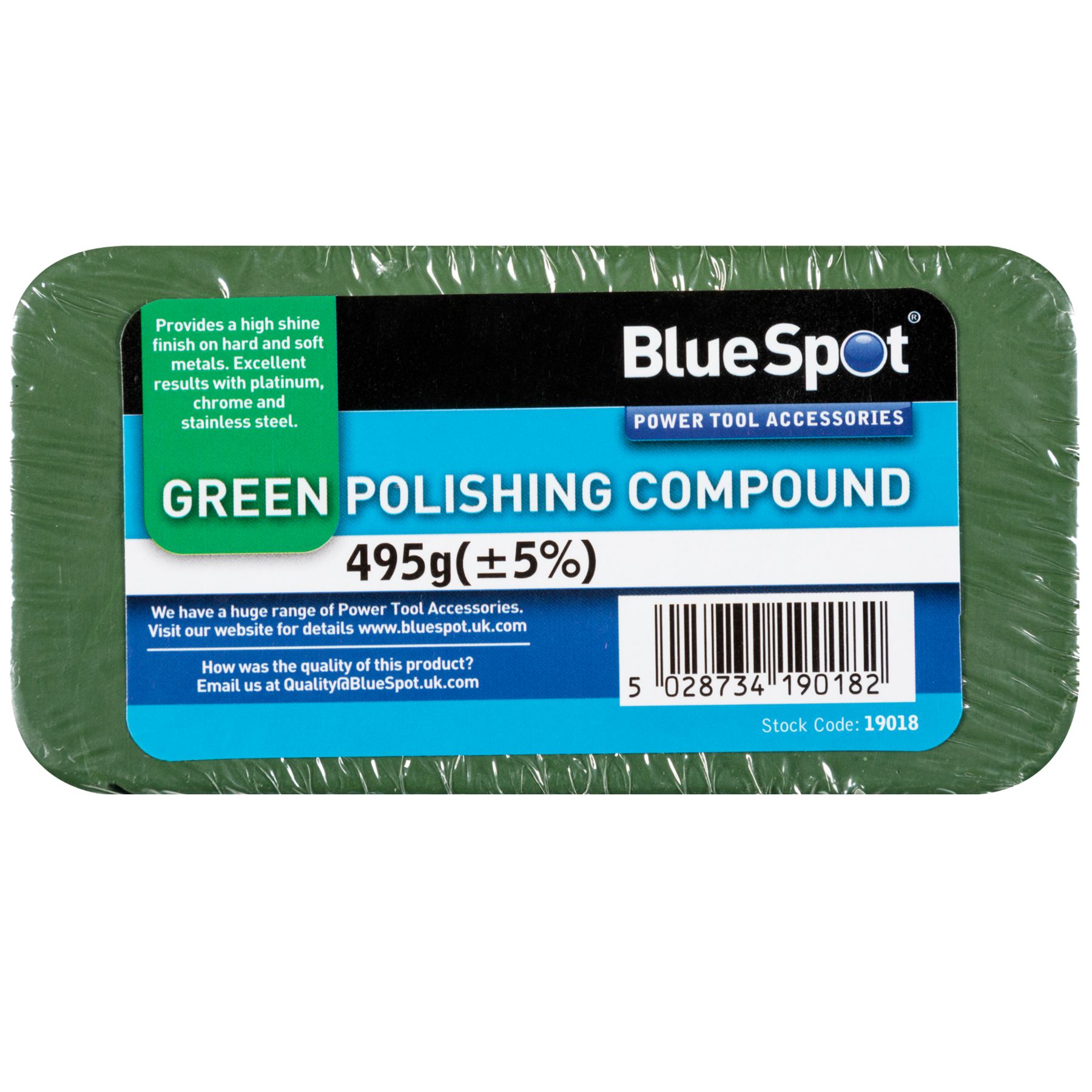 BlueSpot Polishing Buffing Compound Bars Metal Stainless Steel Brass