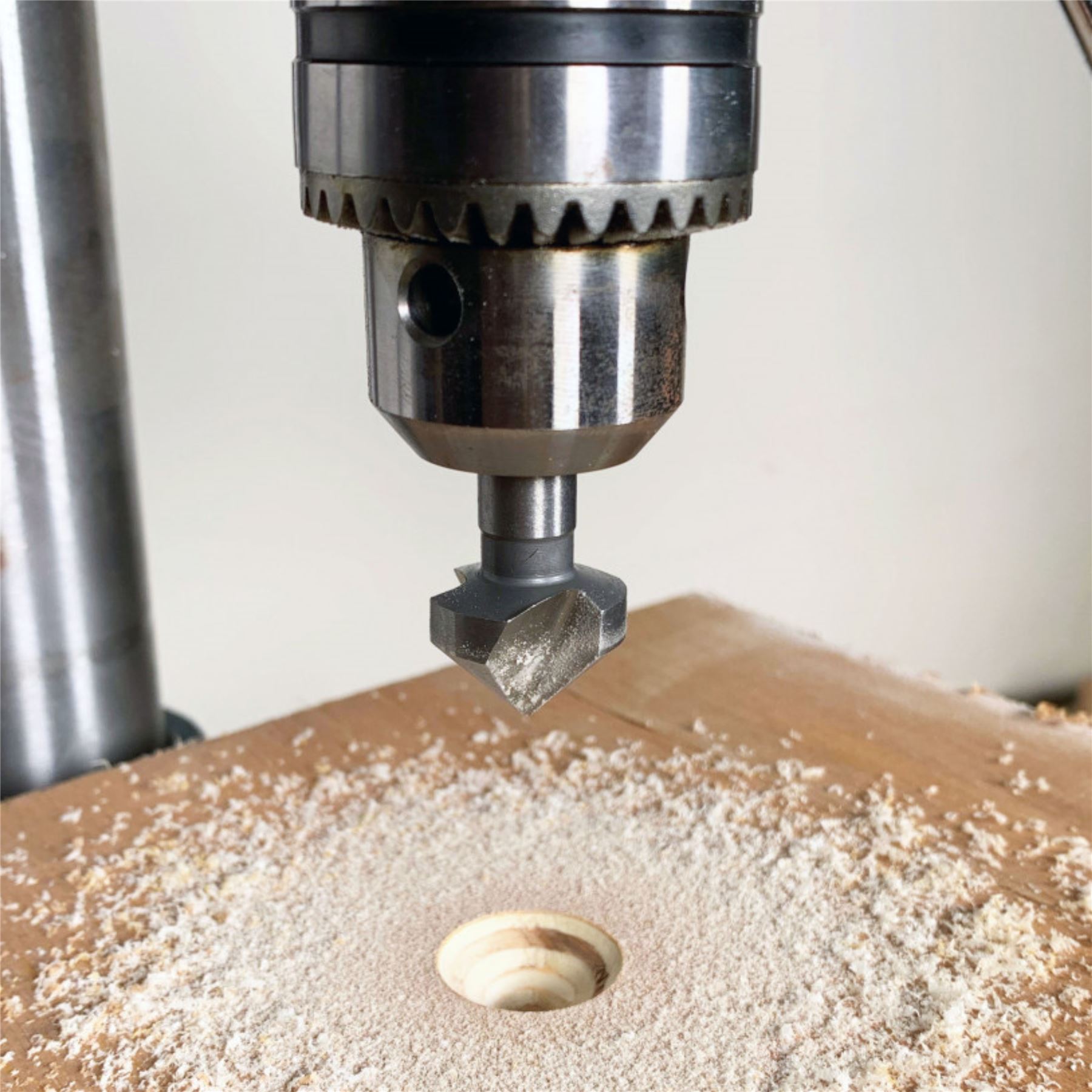 BlueSpot 6pc HSS Screw Countersink Drill Bit Set For Steel Plastic Wood