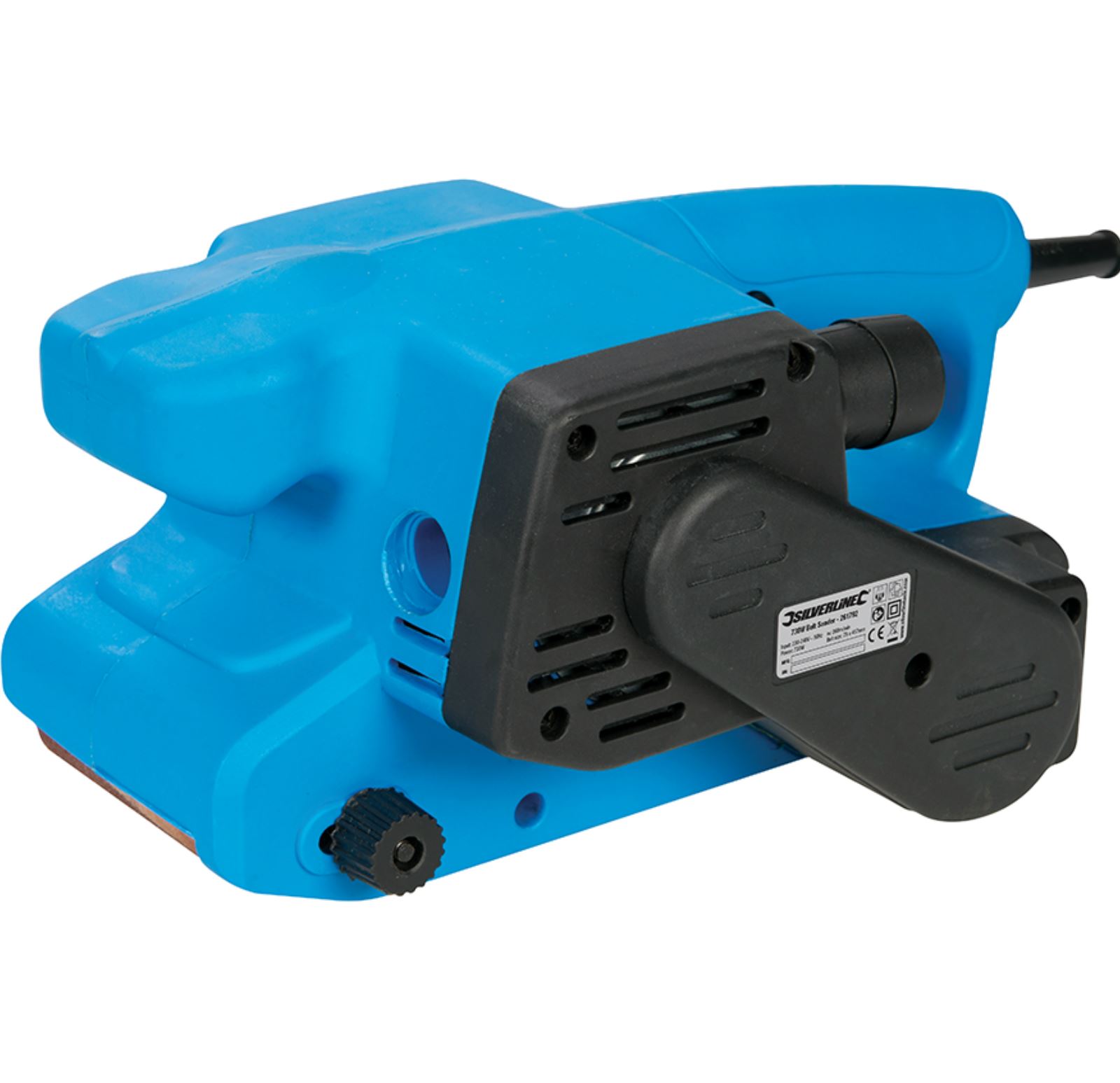 Silverline Electric Belt Sander Sanding Machine Power Tool + 6 Sanding Belts eBay