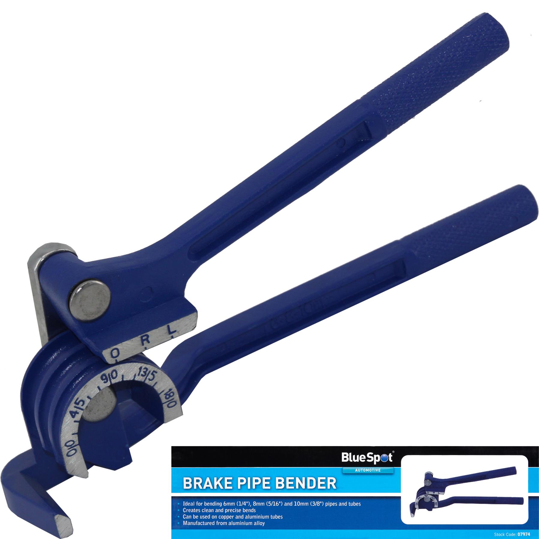 BlueSpot Manual Brake Pipe Bender Bending 6mm 8mm 10mm Tool For Cooper