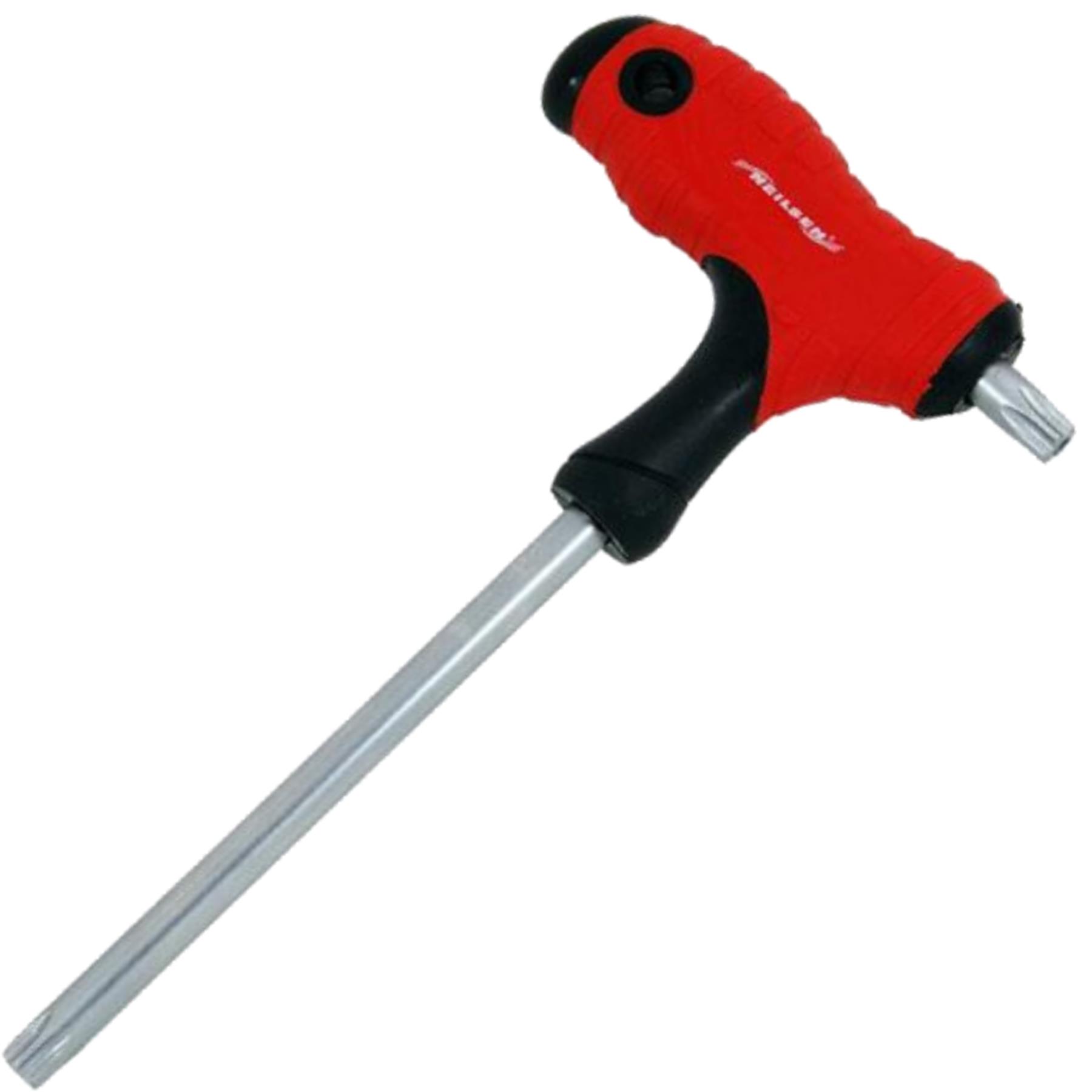 Neilsen 8pc Soft Grip Long Star Torx Allen key Set T10 T40 T Handle