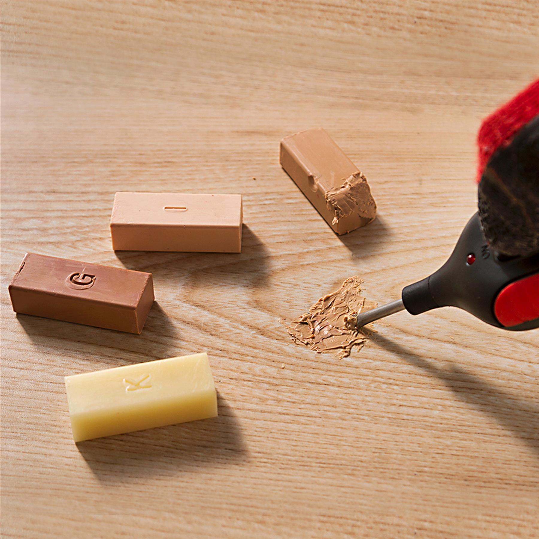 Dekton 19pc Laminate Wax System Floor Worktop Chip Scratches Repair Kit