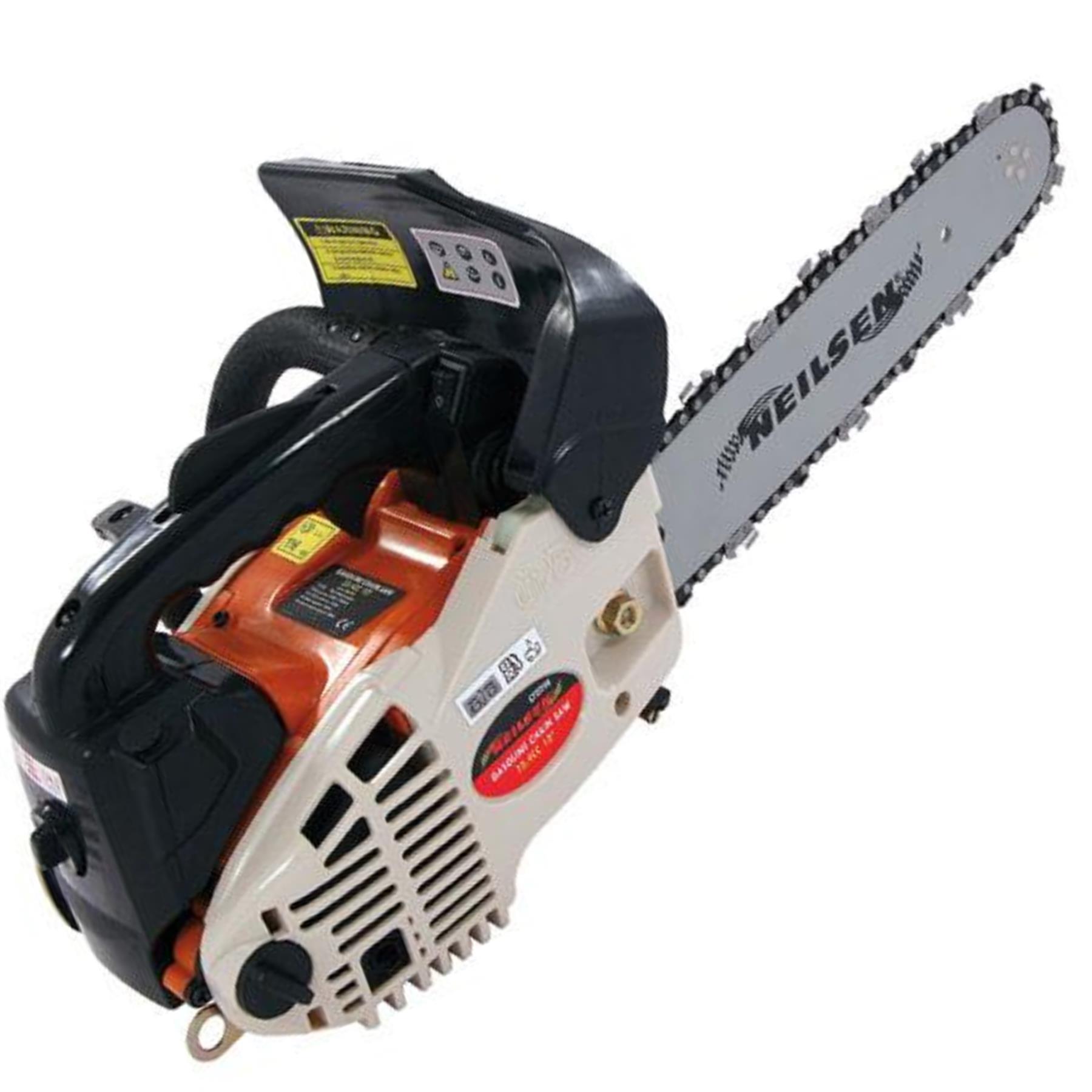 Neilsen 25.4cc Petrol Gasoline Top Handle Chain Saw 12" Chainsaw 800w