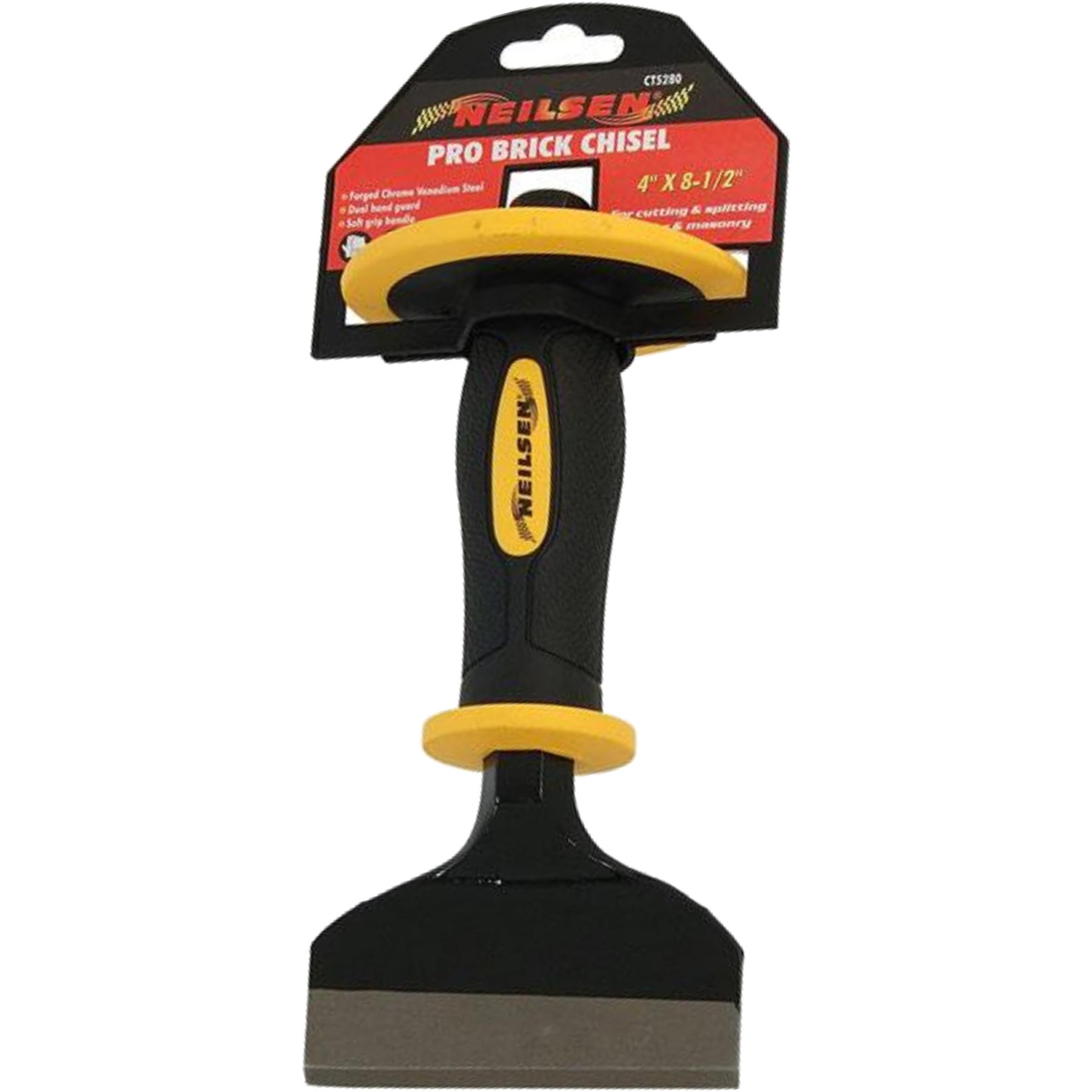 Neilsen Pro Bolster Chisel For Cutting Brick Concrete Masonry Stone