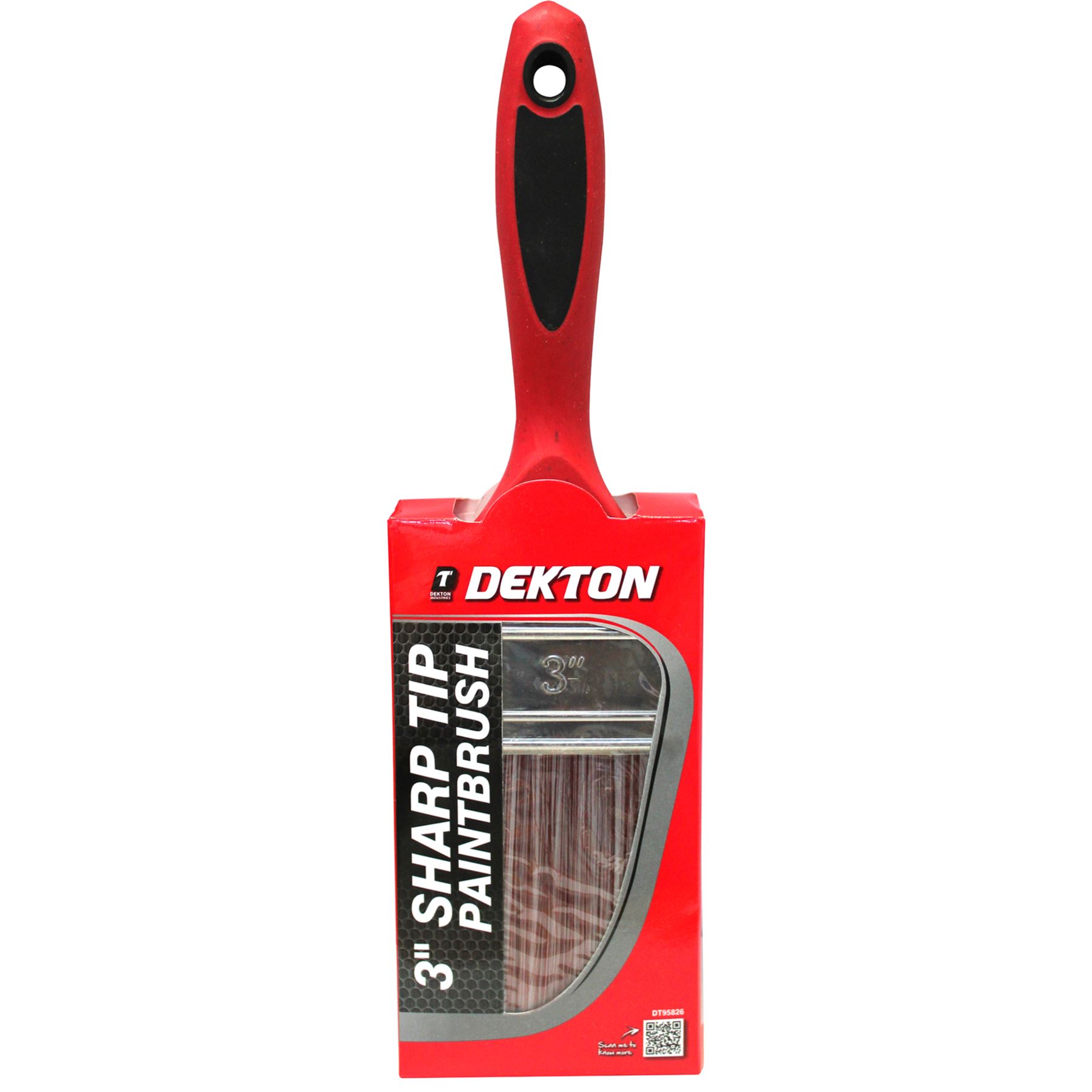 Dekton Sharp Tip Paint Brushes Decorating Wall Fence Home DIY Brush 1