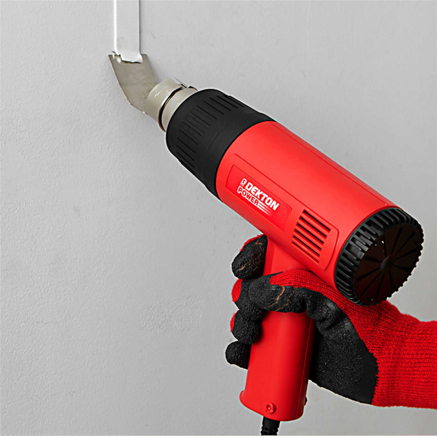Dekton 1500w Hot Air Heat Gun With Nozzles Paint Stripping Varnish