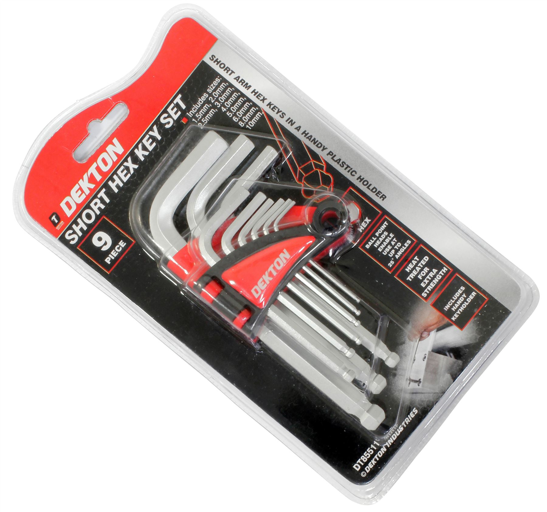 Dekton Long Metric Ball Point Hex Allen Key Set Allan Alan Alen 1.5