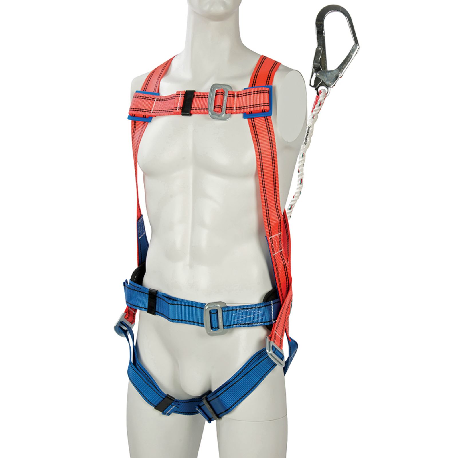 Silverline Restraint Kit Harness & Lanyard Safety Fall Protection Height Protect 5024763122729