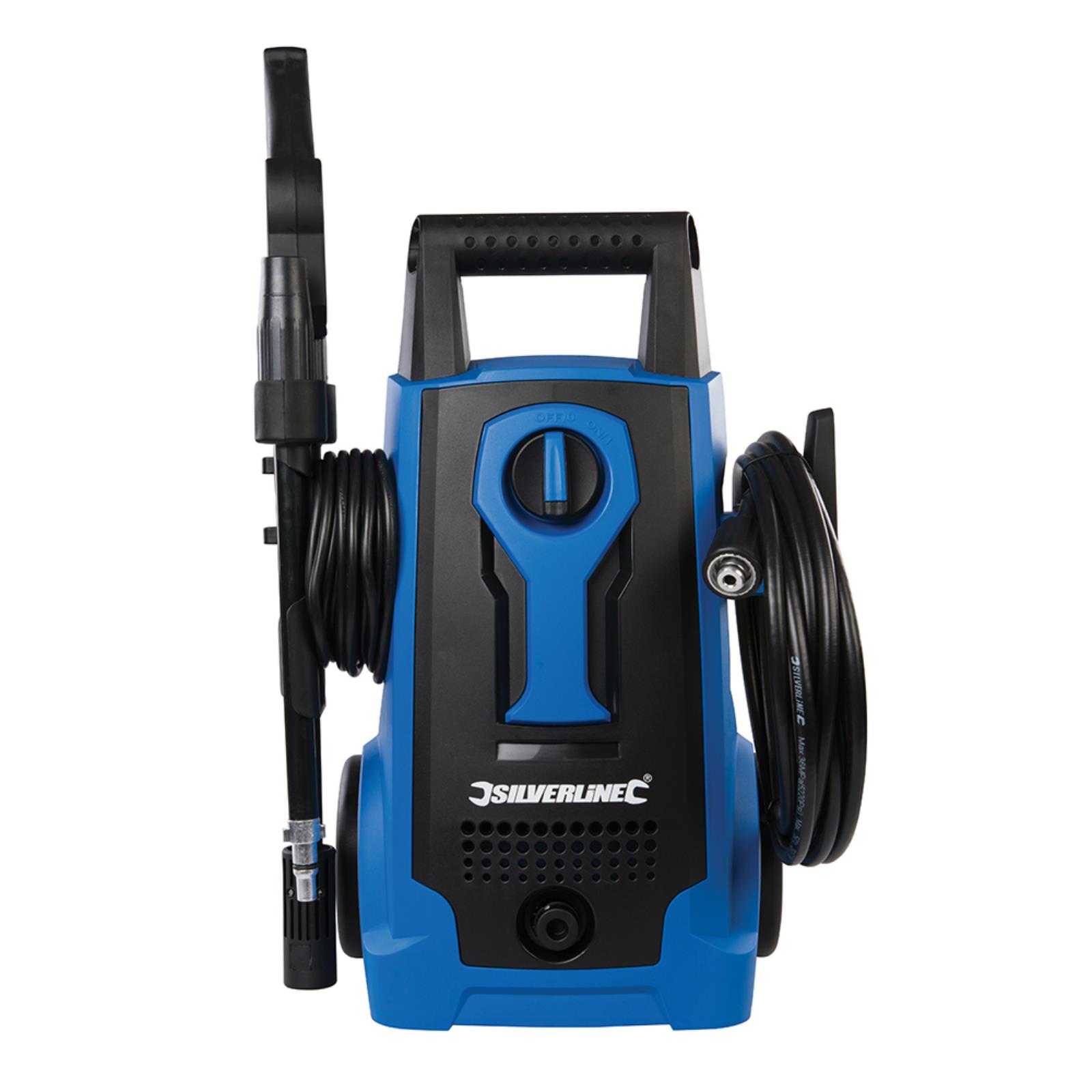 Silverline Electric Pressure Washer Power Jet Wash Garden Patio Home