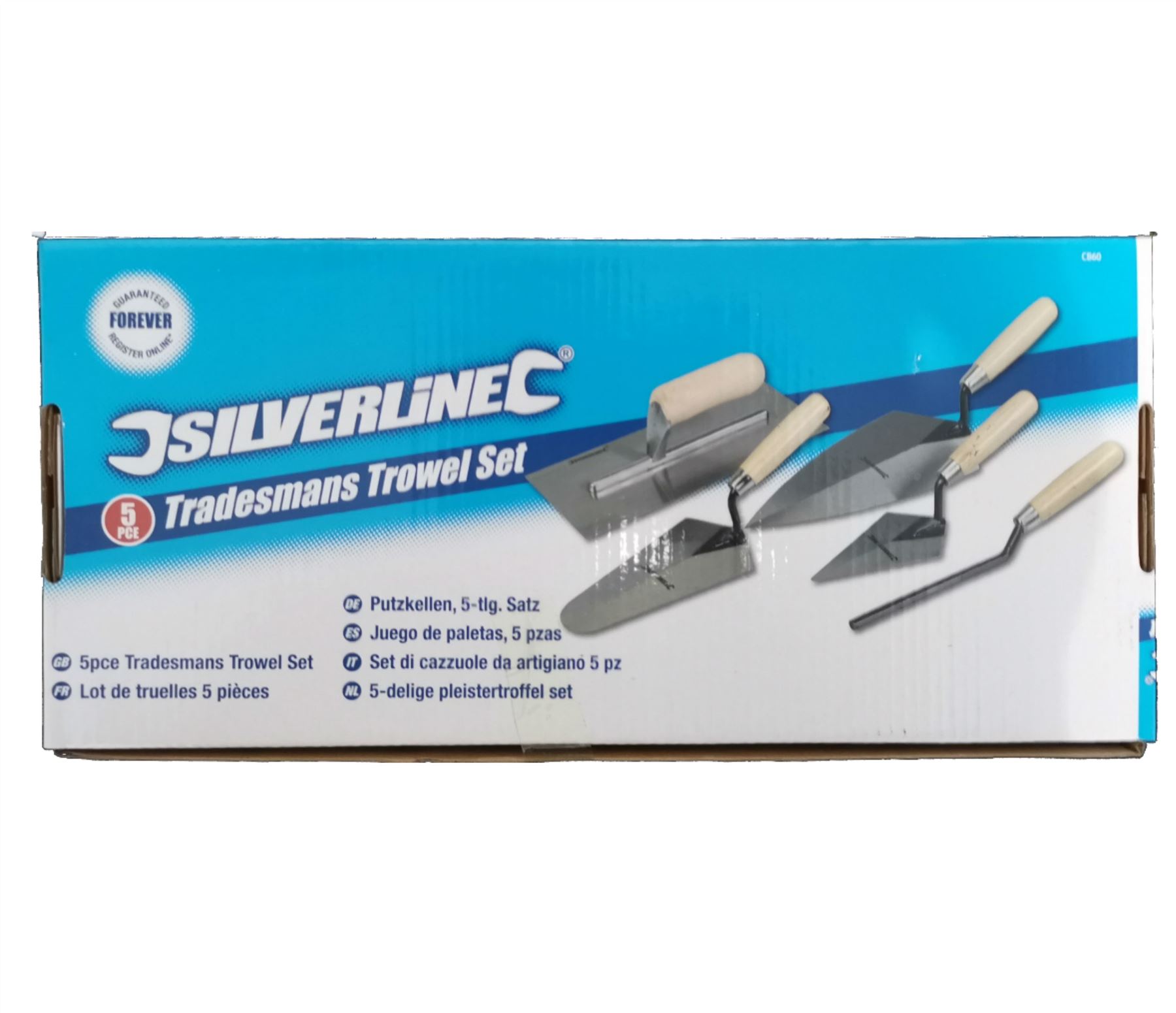 Silverline 5pc Plastering Brick Jointing Gauging Hand Trowel Tradesman Tool Set eBay