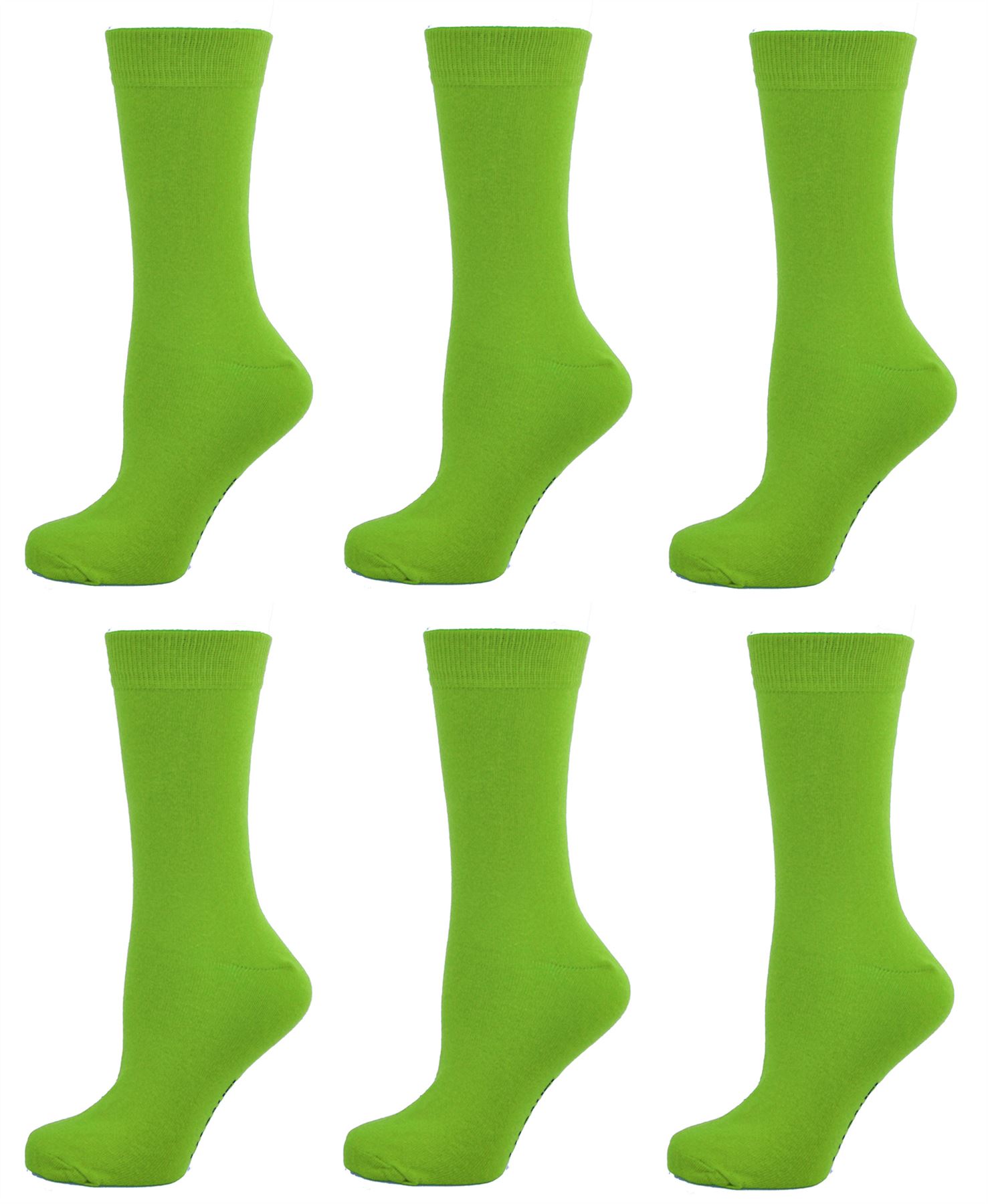 MB300 Sizes 7-11 Pack Of 6 Mens Casual Plain Ankle Socks With Ribbed Top