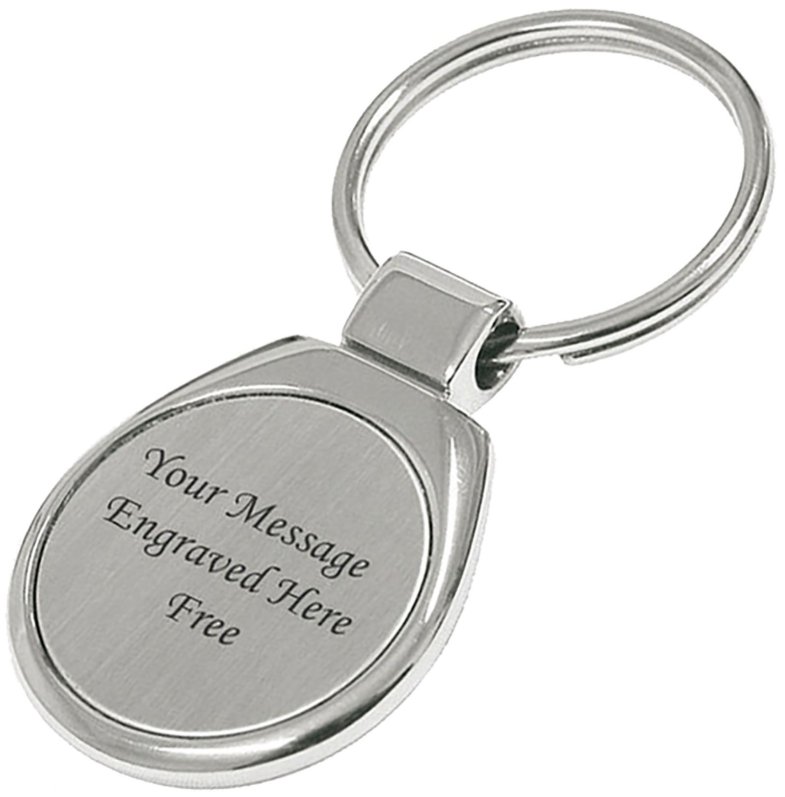 Key Rings Keyrings FREE Personalised Silver Engraved FREE Great