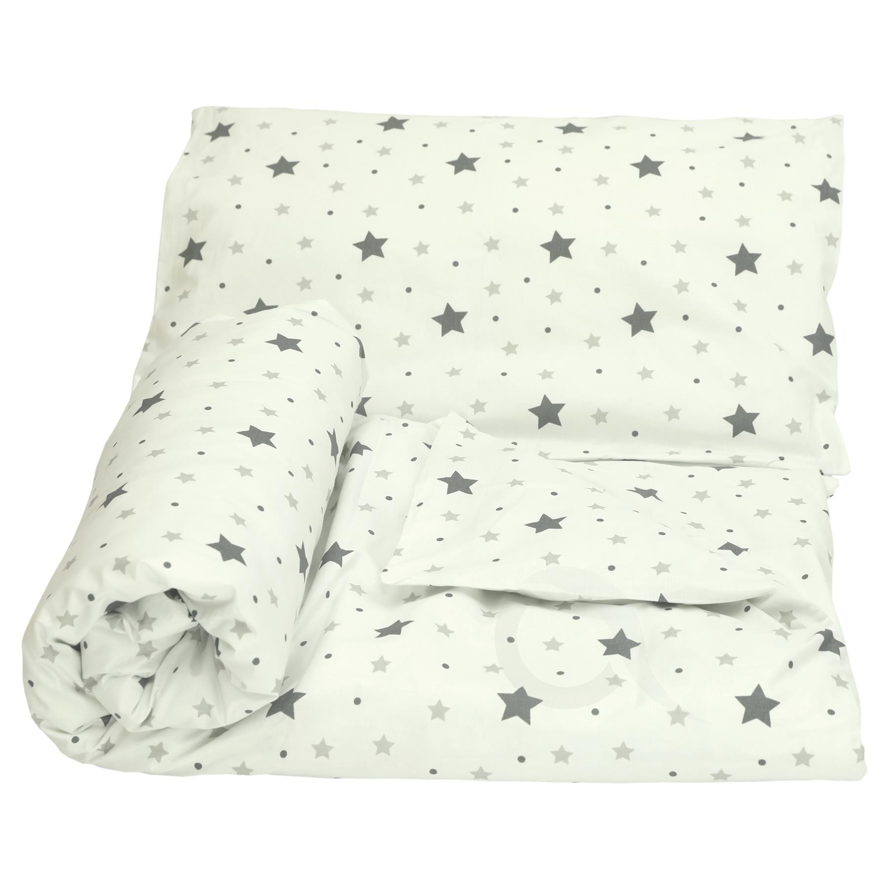 Juego de funda nórdica y funda de almohada reversible para cuna - 90 x 120 cm - Imagen 12 de 59