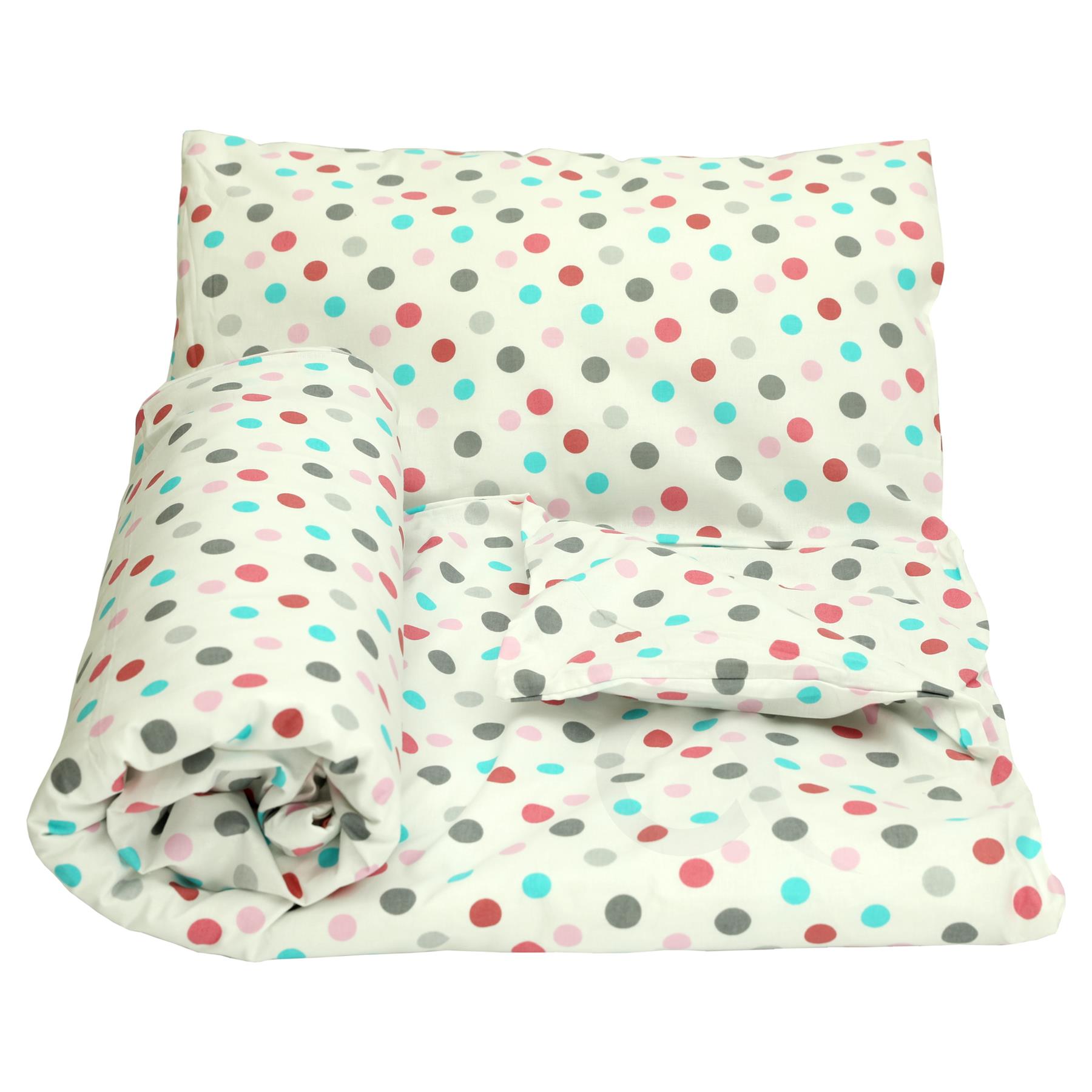Juego de funda nórdica y funda de almohada reversible para cuna - 90 x 120 cm - Imagen 58 de 59