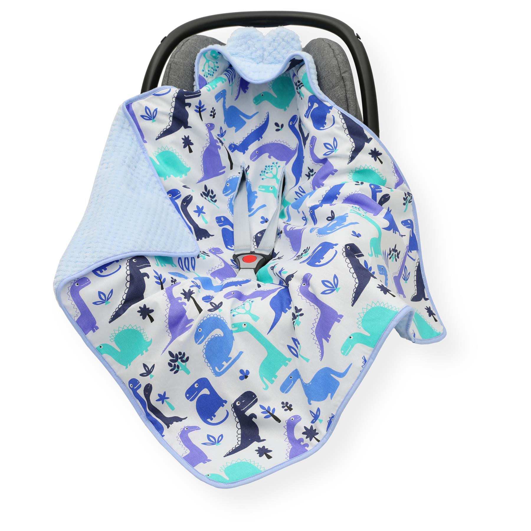 Coperta SEGGIOLINO AUTO inserto bambino comode dita dei piedi manicotto cotone e cialda visone - Foto 61 di 76