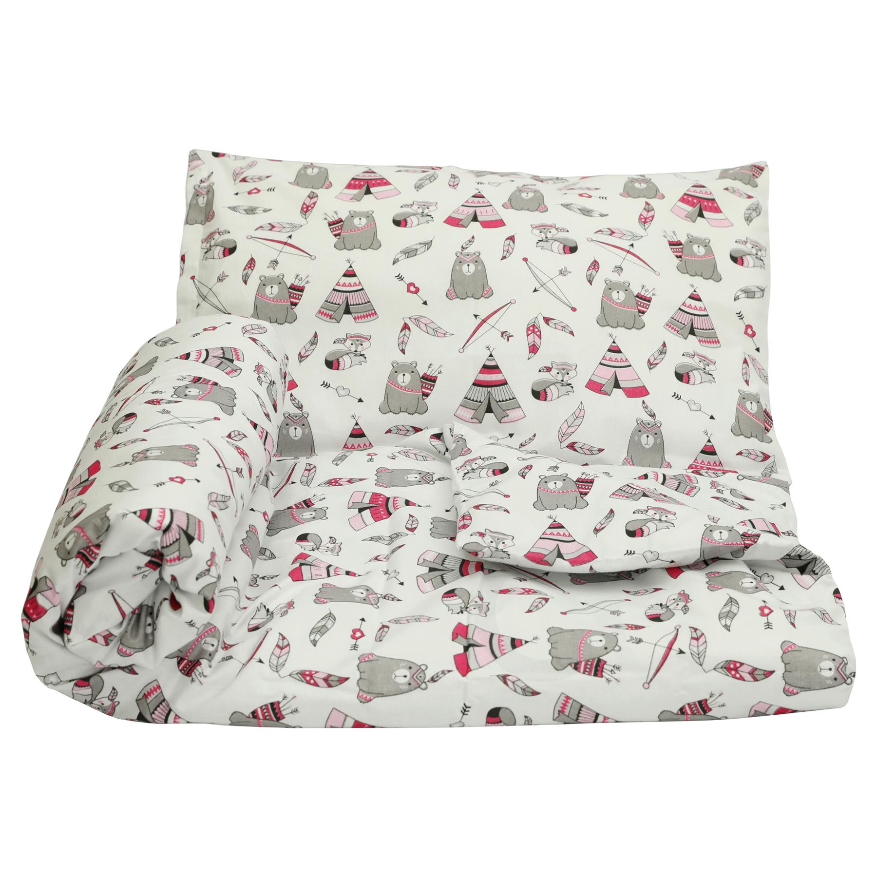 Juego de funda nórdica y funda de almohada reversible para cuna - 90 x 120 cm - Imagen 59 de 59